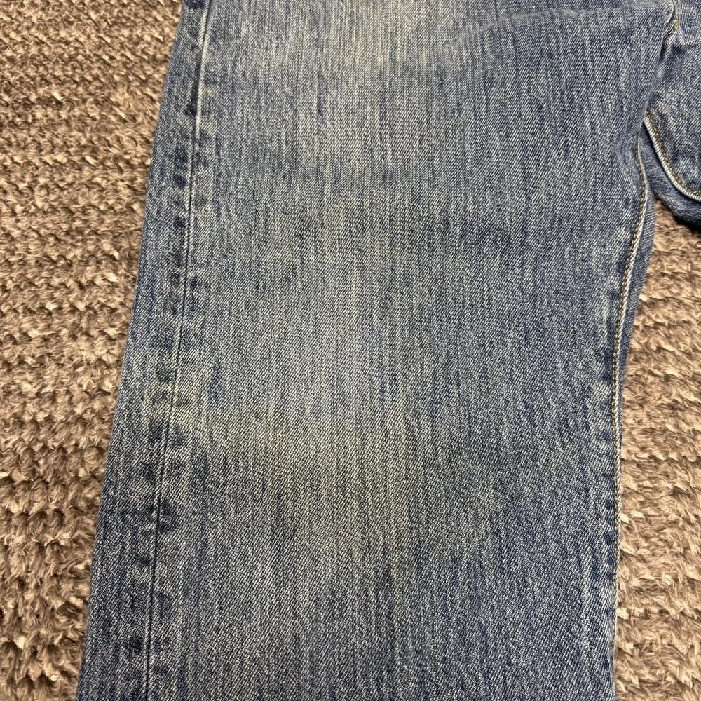 Levis 501 Mens Jeans 33x32 Straight Fit Button Fly Medium‎ Wash Denim